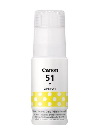Canon 4548C001 (GI-51 Y) Ink cartridge yellow, 7.7K pages, 70ml