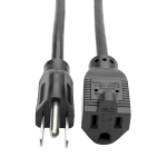 Tripp Lite P022-025 power cable Black 299.2" (7.6 m) NEMA 5-15P NEMA 5-15R