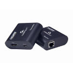 Gembird DEX-HDMI-03 audio/video extender Zwart