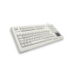 CHERRY TouchBoard G80-11900 Kabelgebundene Tastatur mit Touchpad, Hell Grau, USB (QWERTZ - DE)