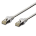 FDL 0.5M CAT.7 10Gb S-FTP LSZH PATCH CABLE - GREY