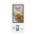 Allsee Technologies SO27B Signage Display Kiosk design 68.6 cm (27") LED Wi-Fi 350 cd/m² Full HD White Touchscreen Built-in processor 24/7