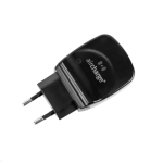 Bachmann 934.909 oplader voor mobiele apparatuur Hoofdtelefoons, Mobiele telefoon, Powerbank, Smartphone Zwart AC Binnen