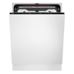 AEG Series 7000 GlassCare Integrated Dishwasher - B-Rated, Black control panel