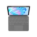 Logitech Combo Touch QWERTZ Zwitsers Smart Connector Grijs