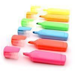 WHITEBOX HI-GLO HIGHLIGHTER PENS AST PK10