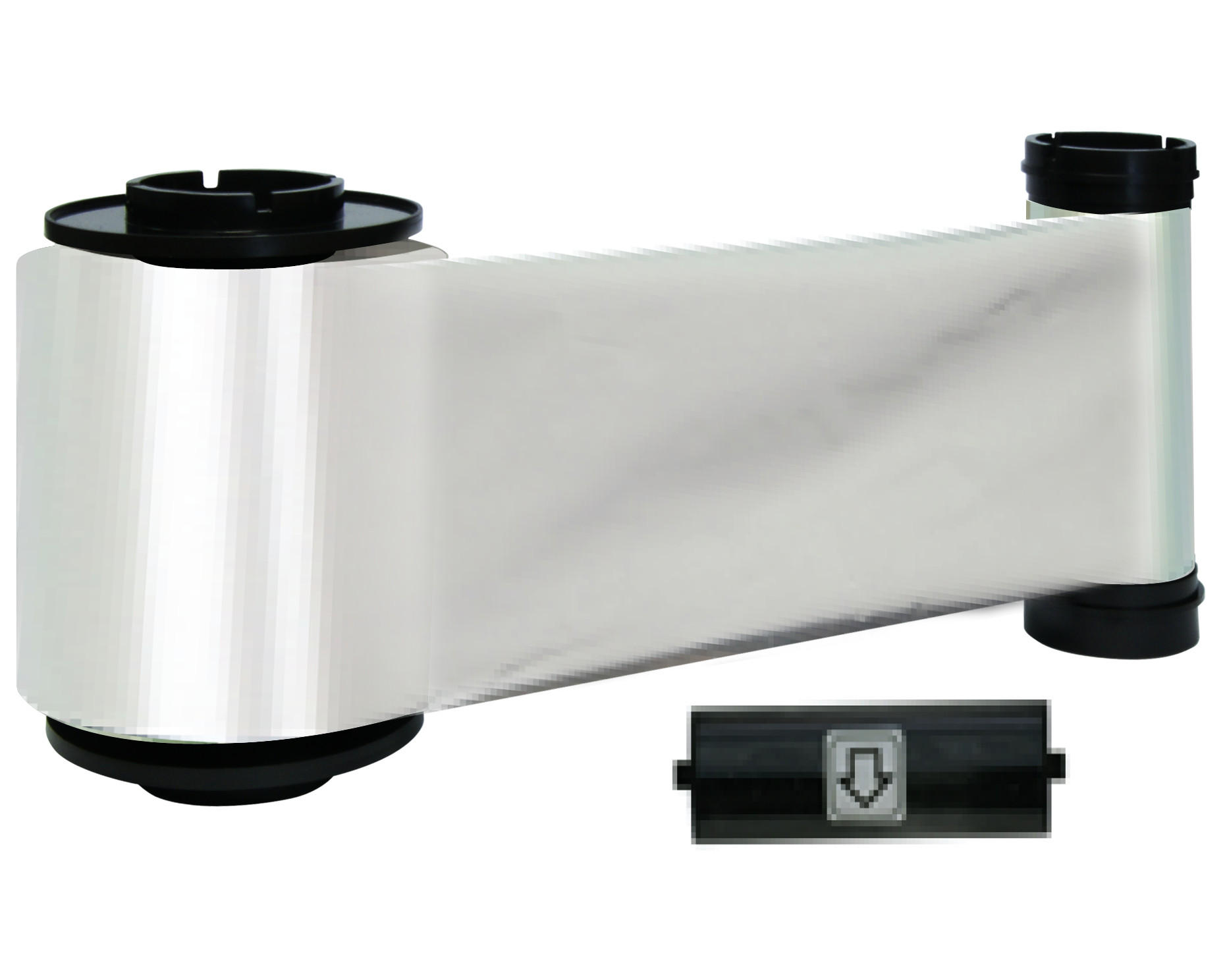 Smart IDP Smart 659197 Silver Ribbon (3000 Prints)