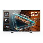 GIGABYTE S55U 55" UHD Gaming Monitor - 3840 x 2160, 120Hz, 2ms, 500 cd/m², FreeSync Premium, HDR Ready, HDMI 2.1