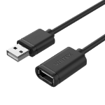 UNITEK Y-C450GBK USB cable USB 2.0 2 m USB A Black