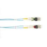 Black Box FOR-SK-10-003M-LCLC fibre optic cable 3 m LC OFNR OM3 Aqua colour