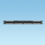 Panduit 24-port , NetKey, Category 5e, patch panel 1U