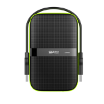 Silicon Power Armor A60 external hard drive 4 TB Black, Green
