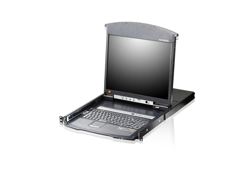 ATEN KL1516AIN-AXA-EE rack console 48.3 cm (19") 1280 x 1024 pixels Metal Black 1U