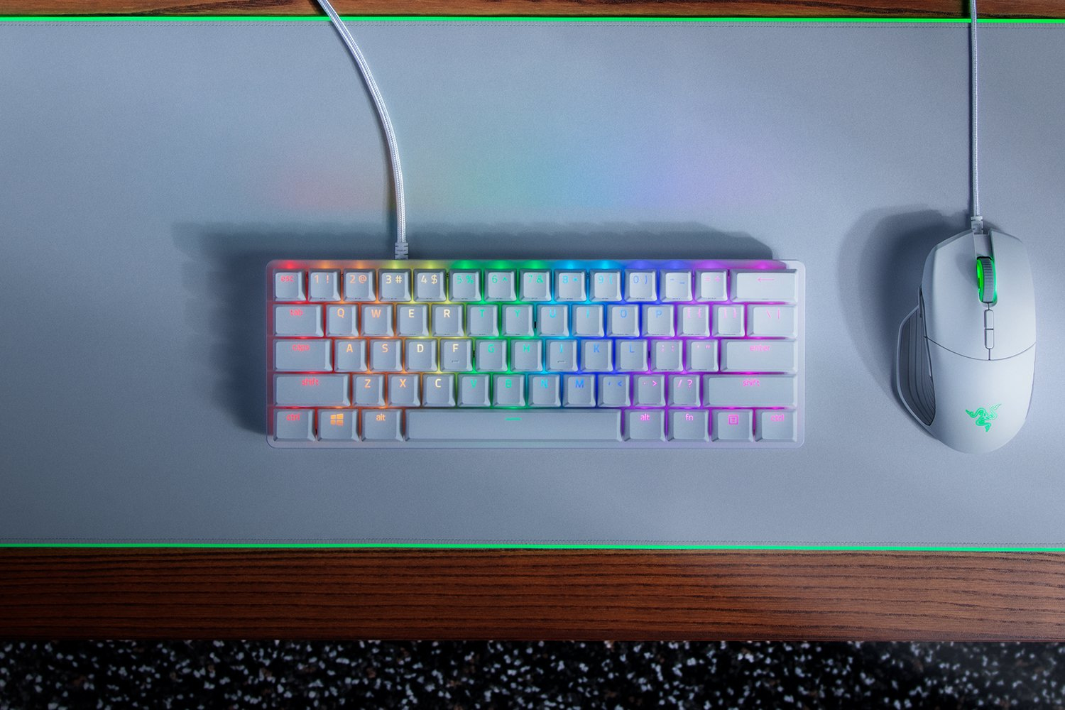 Razer Huntsman Mini keyboard Gaming USB QWERTY English White