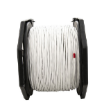 4Cabling 6 Core 14/020 Shielded, 200m Security Cable - White - LSZH