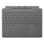 Microsoft Surface Pro Keyboard with pen storage Microsoft Cover port Platinum