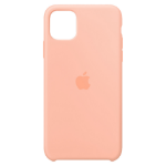 Apple iPhone 11 Pro Max Silicone Case - Grapefruit