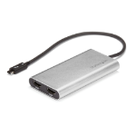 StarTech.com Thunderbolt 3 to Dual HDMI 2.0 Adapter - 4K 60Hz - Thunderbolt 3 Certified - Dual Monitor HDMI Video Converter Adapter - Mac & Windows compatible - Dual 4K Display HDMI