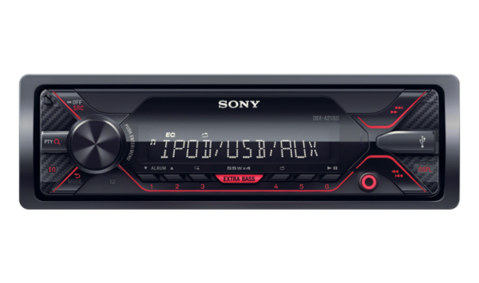 Sony DSX-A210UI Black 55 W