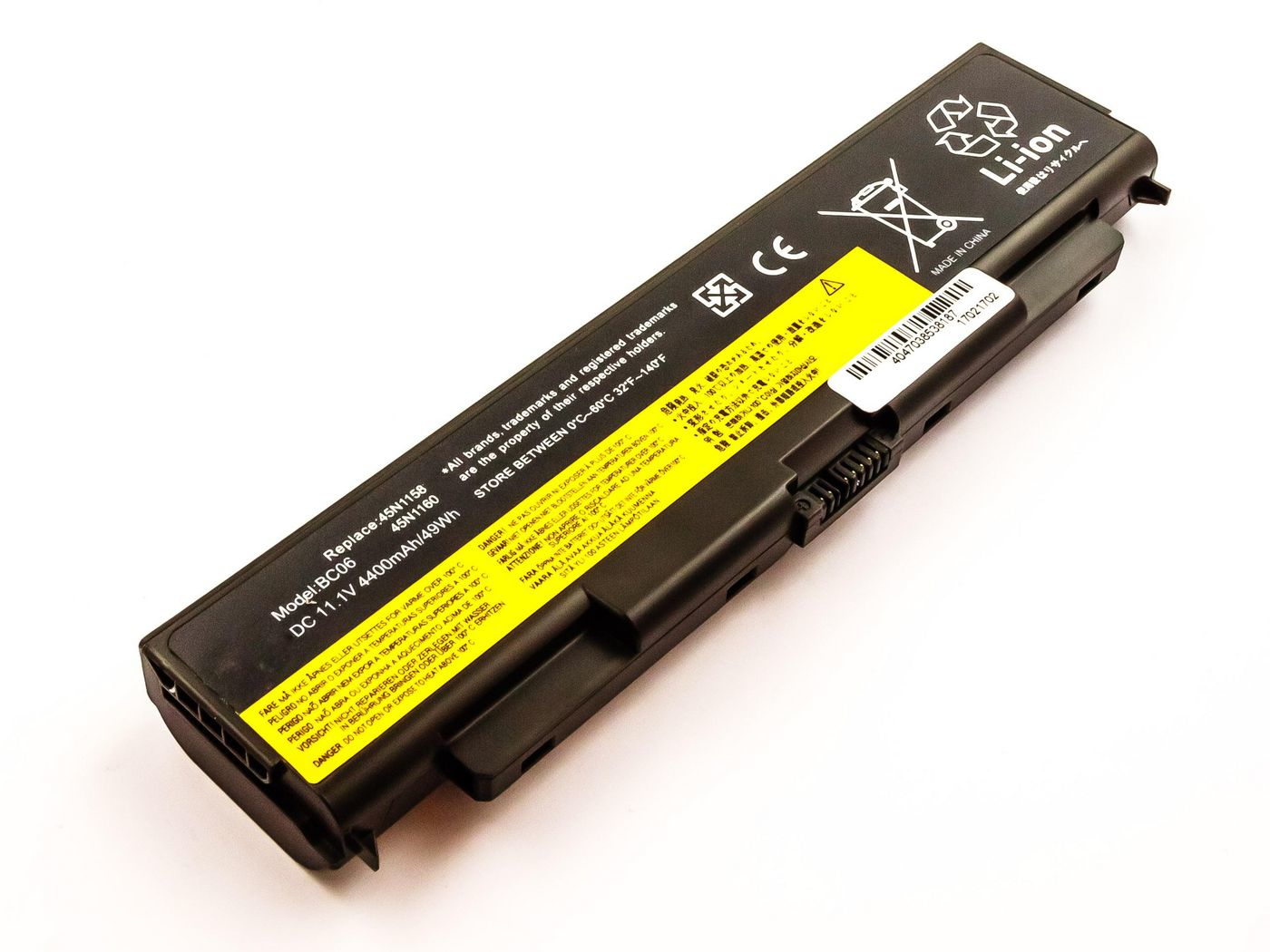 Image of CoreParts MBXLE-BA0005 notebook spare part Battery