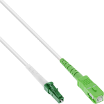InLine Fiber Optical Simplex Cable, FTTH, LC/APC8° to SC/APC8° 9/125µm OS2 40m