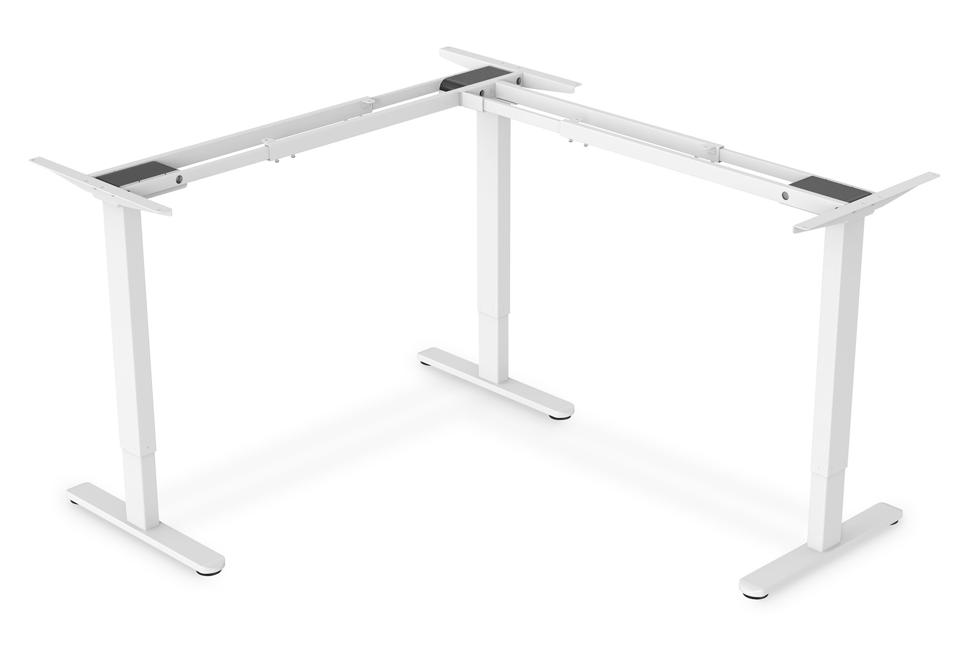 Image of Digitus Electrically Height-Adjustable Table Frame, 90° L-shape,...