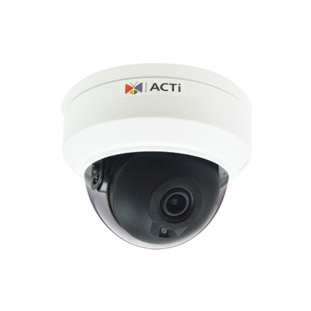 Z98 ACTI CORPORATION 4MP Outdoor Mini Dome with D/N, Adaptive
