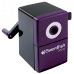 Swordfish 40235 pencil sharpener Manual pencil sharpener Black, Purple