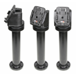 Brodit 215644 houder Passieve houder Zwart