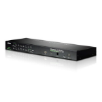 ATEN 1-Lokaal/Op Afstand Delen en Toegang, 16-Poorts PS/2 USB VGA KVM over IP Schakelaar