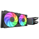 LC-Power LC-CC-280-B-ARGB computer cooling system Processor All-in-one liquid cooler 14 cm Black