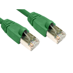 Cables Direct Cat6, 15m, FTP networking cable Green F/UTP (FTP)