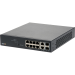 Axis 01191-002 network switch Managed Gigabit Ethernet (10/100/1000) Power over Ethernet (PoE) Black