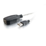 C2G 12m USB 2.0 A Male to A Female Active Extension Cable USB cable 472.4" (12 m)