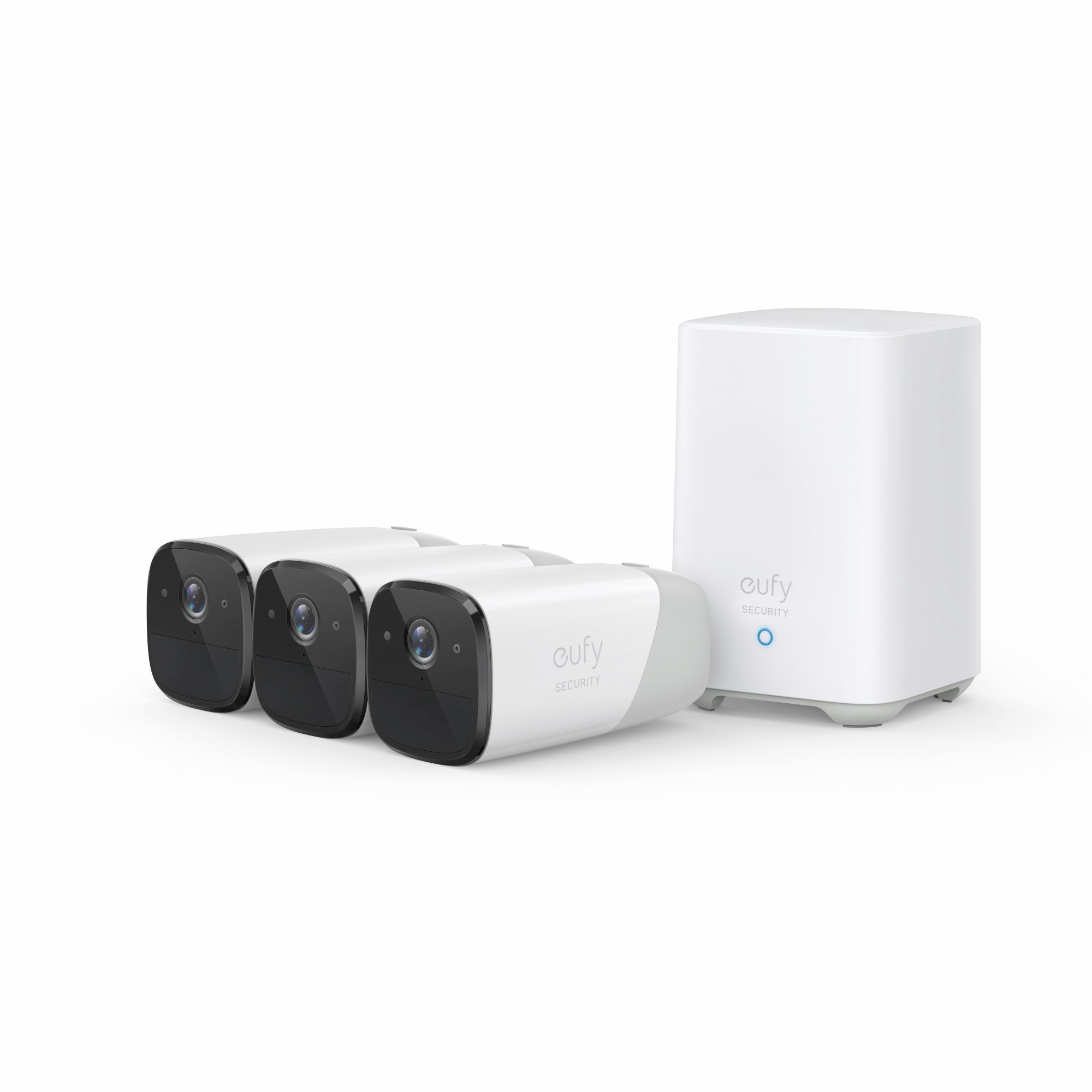 Eufy eufyCam 2 Pro 3-Cam Kit Bullet IP security camera Indoor & outdoor 2048 x 1080 pixels Wall