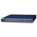 PLANET HPOE2400G network switch Managed Gigabit Ethernet (10/100/1000) Power over Ethernet (PoE) 1U Blue