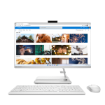 Lenovo AIO 3 Intel® Core™ i5 i5-12450H 68.6 cm (27") 1920 x 1080 pixels All-in-One PC 8 GB DDR4-SDRAM 512 GB SSD Windows 11 Home Wi-Fi 6 (802.11ax) White