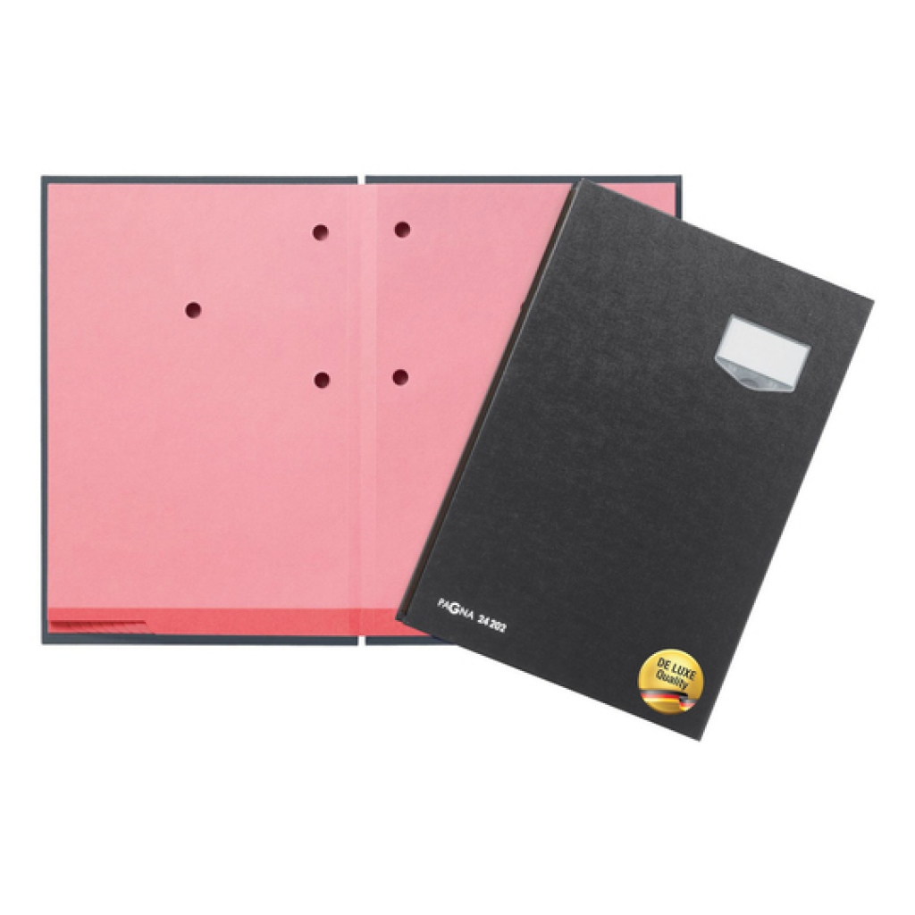Image of Pagna 24202-04 folder Cardboard Black A4