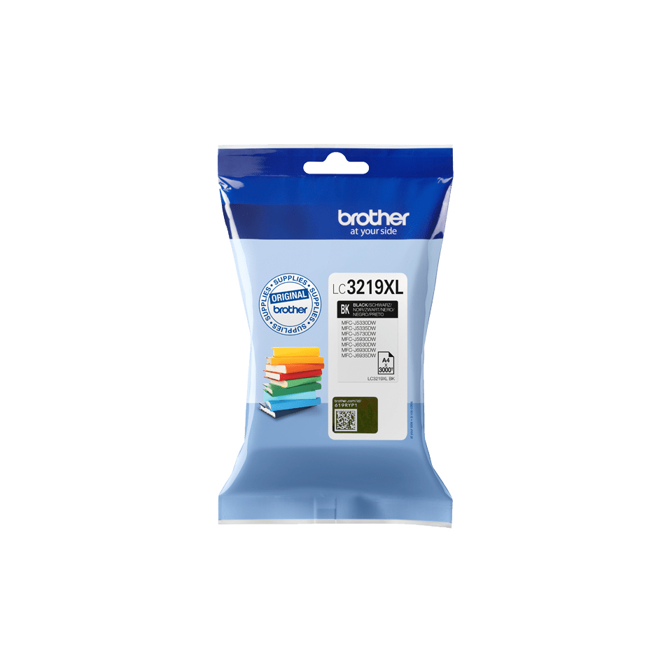 Brother LC3219XLBK Inkjet Cartridge High Yield Black LC3219XLBK