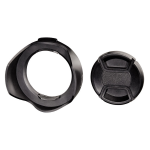 Hama 00093652 lens hood 5.2 cm Black