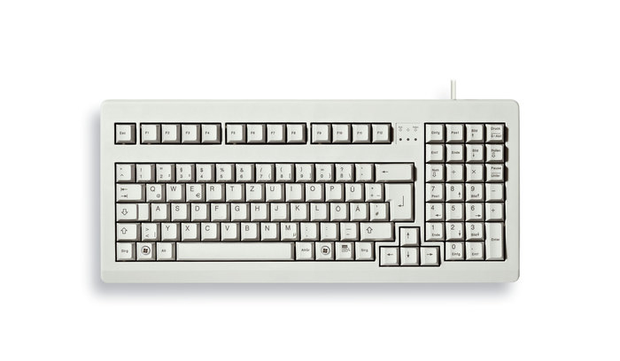 CHERRY G80-1800 keyboard USB QWERTZ German Grey