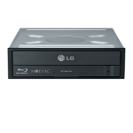 LG WH16NS40 optical disc drive Internal Blu-Ray RW Black