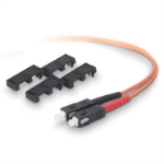 Belkin 1m SC - SC fiber optic cable 39.4" (1 m) OFC Orange