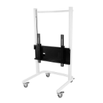 Loxit 4640 multimedia cart/stand White Flat panel Multimedia stand