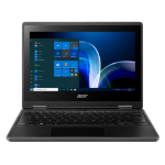 Acer TravelMate Spin B3 TMB311RN-32-C6ZX Hybrid (2-in-1) 11.6" Touchscreen HD Intel® Celeron® N 4 GB DDR4-SDRAM 128 GB Flash Wi-Fi 6 (802.11ax) Windows 10 Pro Black