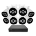 Swann AdvancedX 4K Wired NVR CCTV 8 Bullet Camera  Kit 16 Channel 2TB HDD