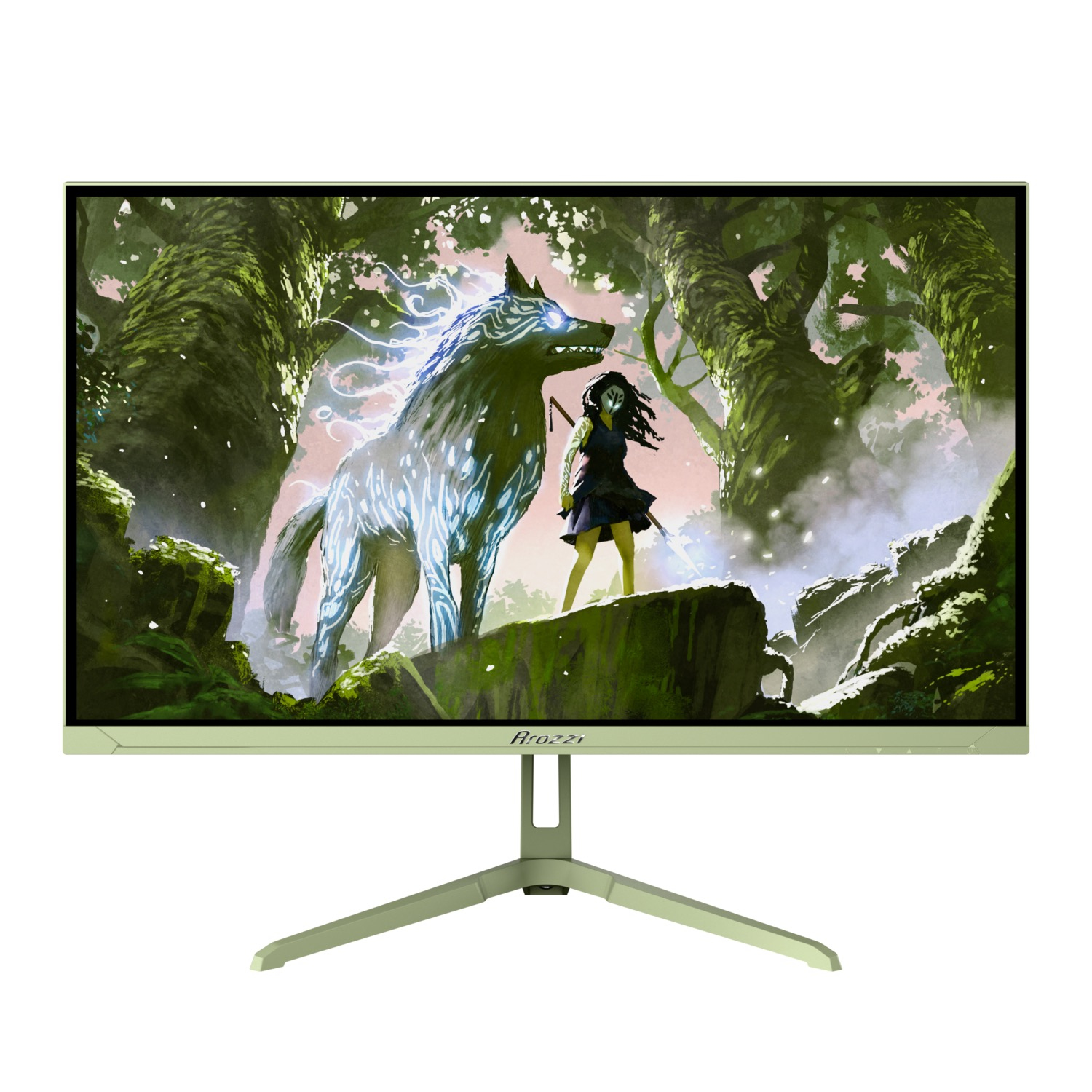 Arozzi Nova 24â€³ computer monitor 60.5 cm (23.8") 1920 x 1080 pixels Full HD LED Green