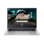 Acer Chromebook 514 CB514-2H-K8H4 ARM Cortex MT8192 35,6 cm (14") Full HD 8 GB LPDDR4x-SDRAM 64 GB eMMC Wi-Fi 6 (802.11ax) ChromeOS Zilver
