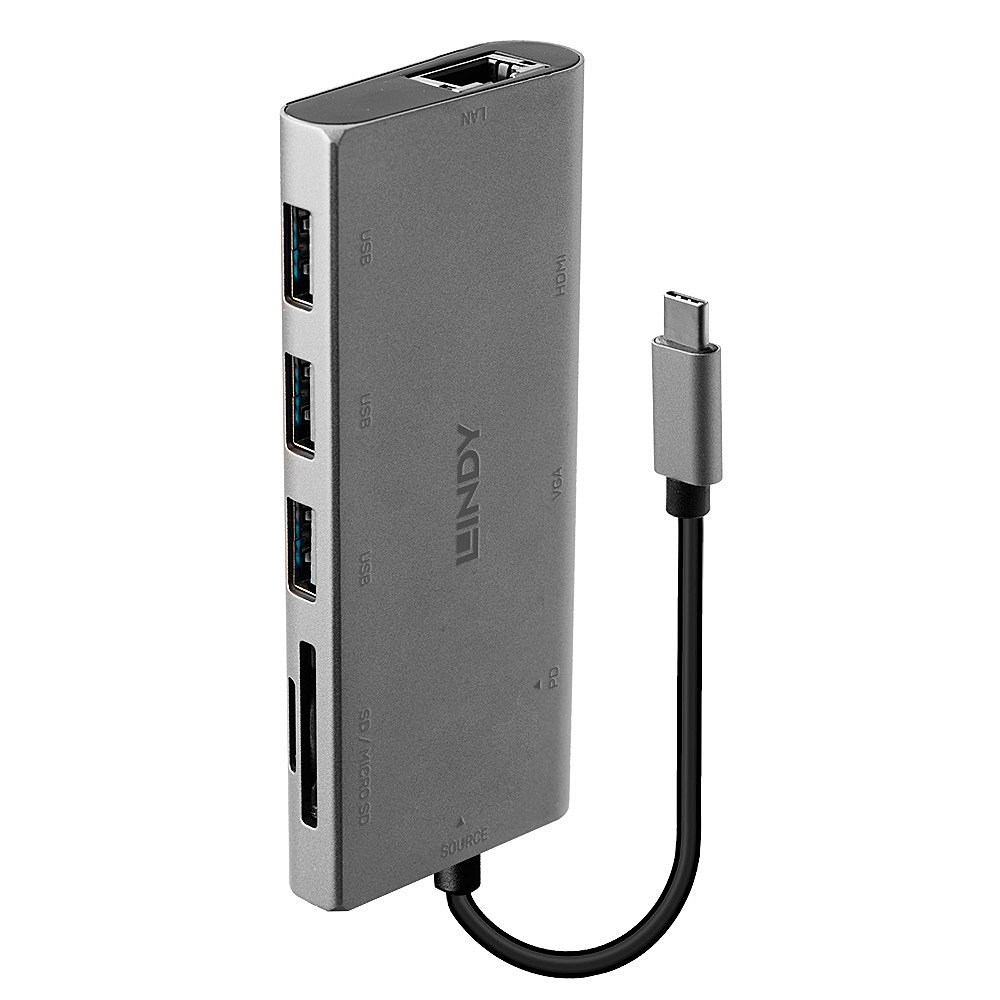 Image of Lindy USB 3.1 Type C Laptop Mini Dock