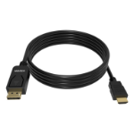 Vision TC 2MDPHDMI8K/BL video kabel adapter 2 m DisplayPort HDMI Zwart